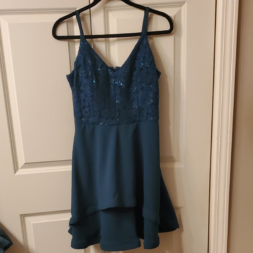 Speechless Emerald Green Dress